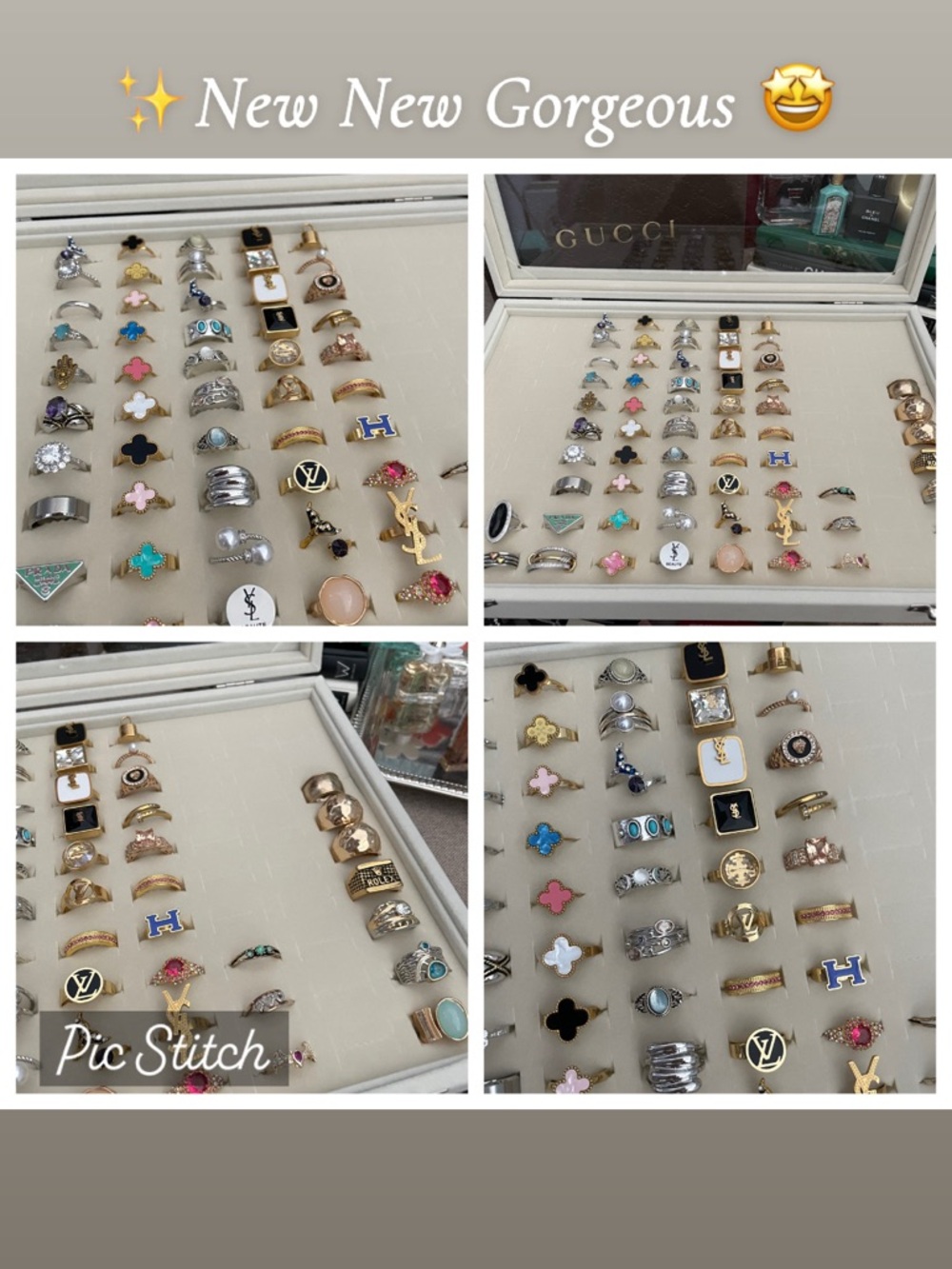 ✨Assorted Women's Fashion Rings - Mixed Colors✨